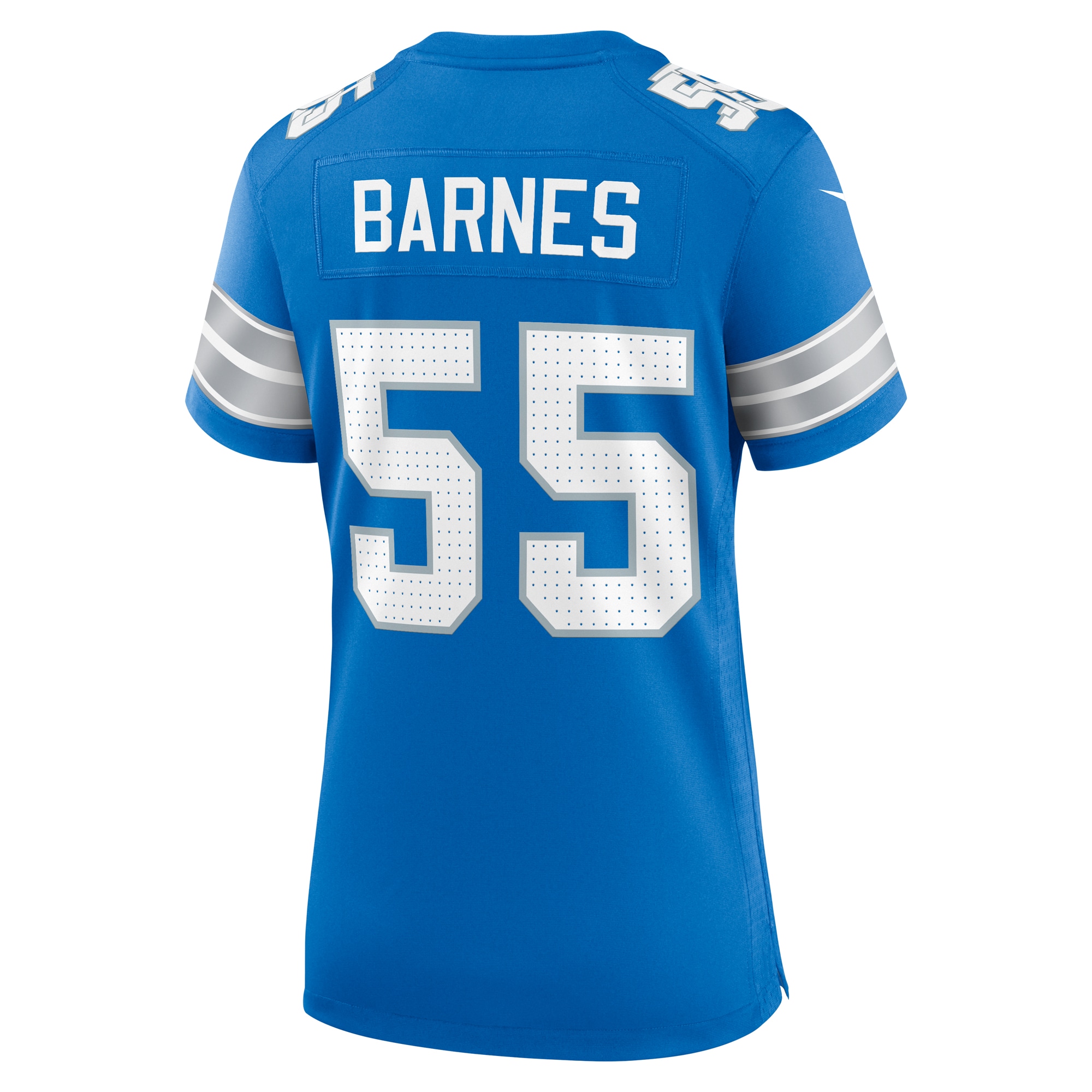 Derrick Barnes Detroit Lions Nike Women's Team Game Jersey - Blue - Image 3