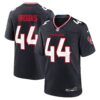 British Brooks Houston Texans Nike Team Game Jersey - Navy