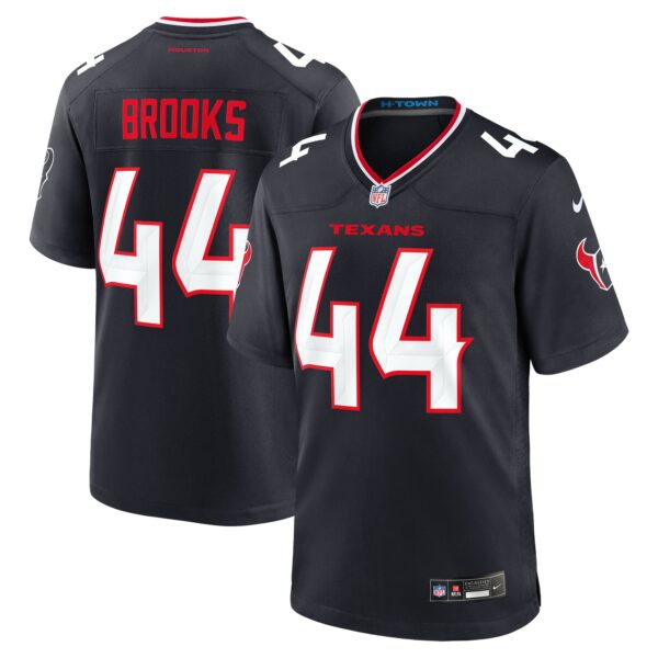 British Brooks Houston Texans Nike Team Game Jersey - Navy