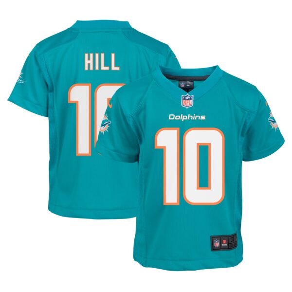 Tyreek Hill Miami Dolphins Nike Infant Team Player Game Jersey - Aqua