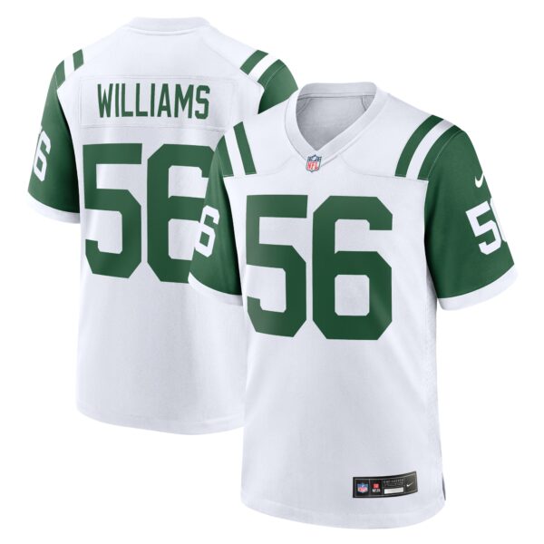 Quincy Williams New York Jets Nike Alternate Game Jersey - White