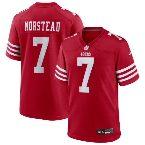 Thomas Morstead San Francisco 49ers Nike Team Game Jersey - Scarlet