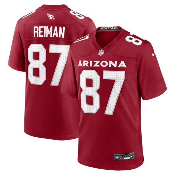 Tip Reiman Arizona Cardinals Nike Team Game Jersey - Cardinal