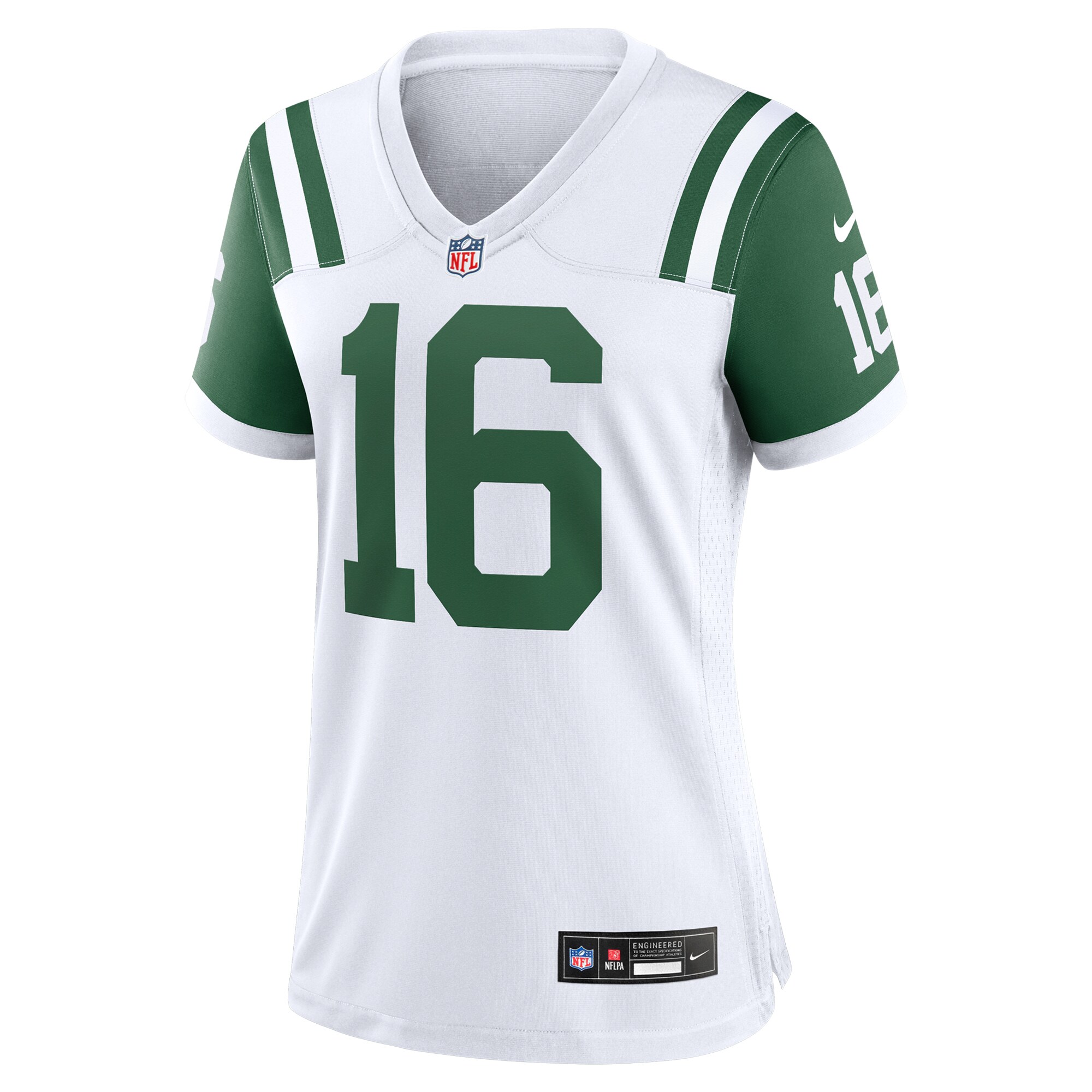 Vinny Testaverde New York Jets Nike Women's Classic Alternate Retired Player Game Jersey - White - Image 2