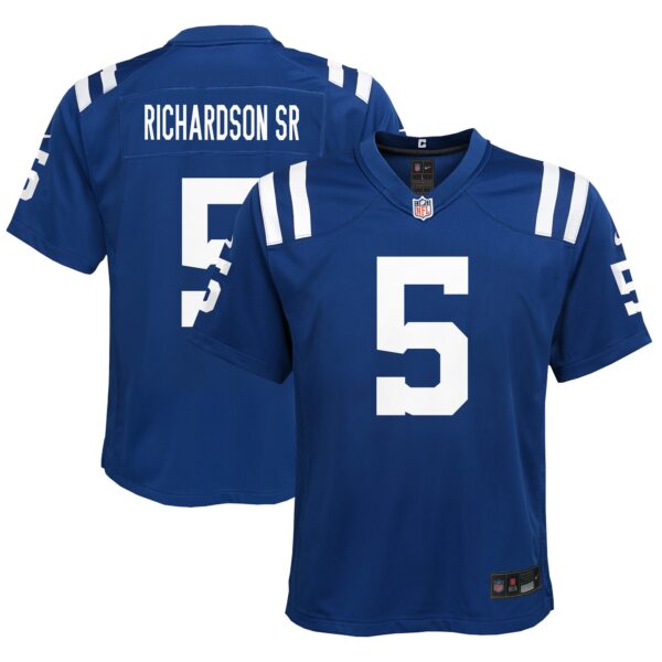 Anthony Richardson Sr. Indianapolis Colts Nike Youth Game Jersey - Royal