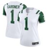 Ahmad Sauce Gardner New York Jets Nike Women's Alternate Legend Player Performance Top - Classic Alternate White