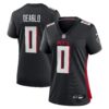Divine Deablo Atlanta Falcons Nike Women's Team Game Jersey - Black