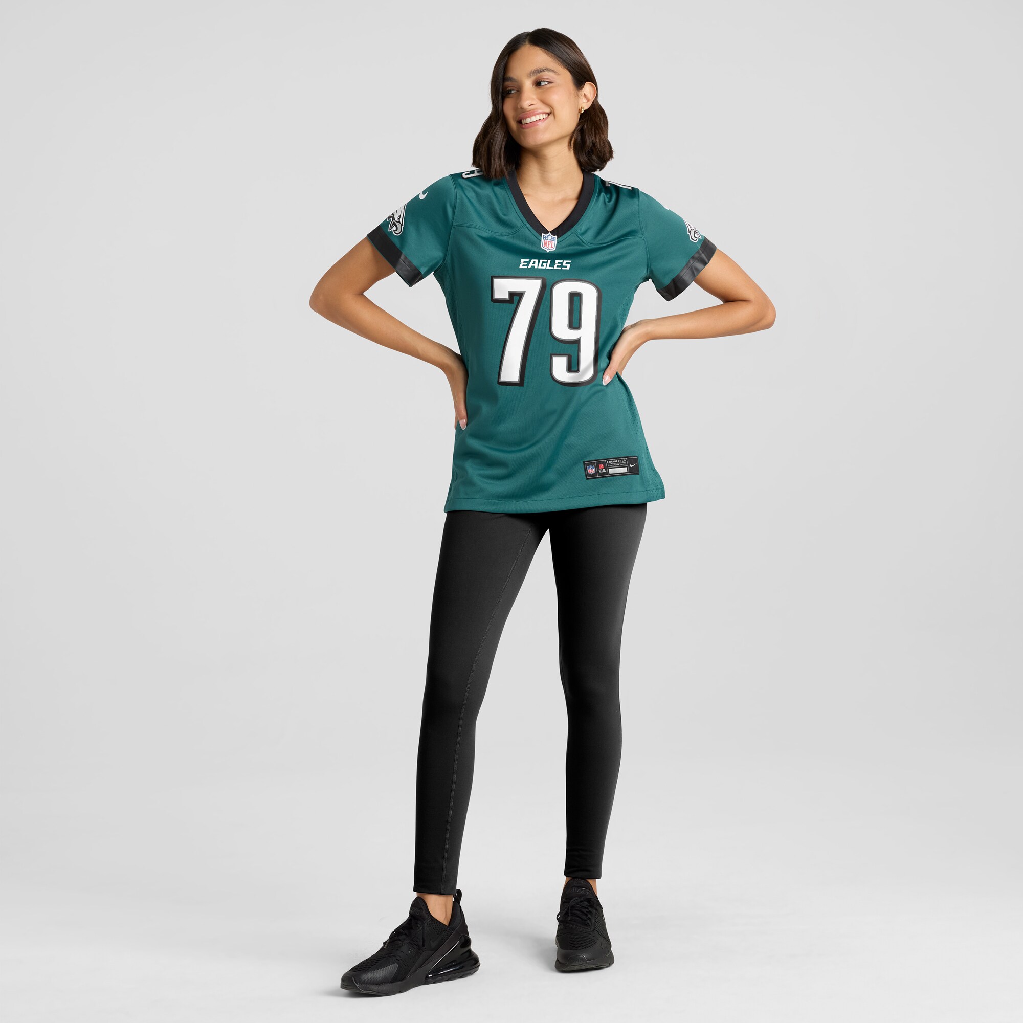 Trevor Keegan Philadelphia Eagles Nike Women's Team Game Jersey - Midnight Green - Image 3