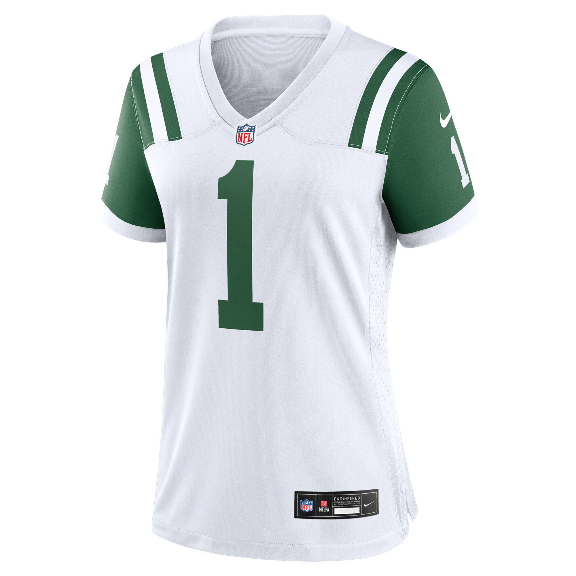 Ahmad Sauce Gardner New York Jets Nike Women's Classic Alternate Game Jersey - White - Image 2