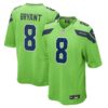 Coby Bryant Seattle Seahawks Nike Game Jersey - Neon Green