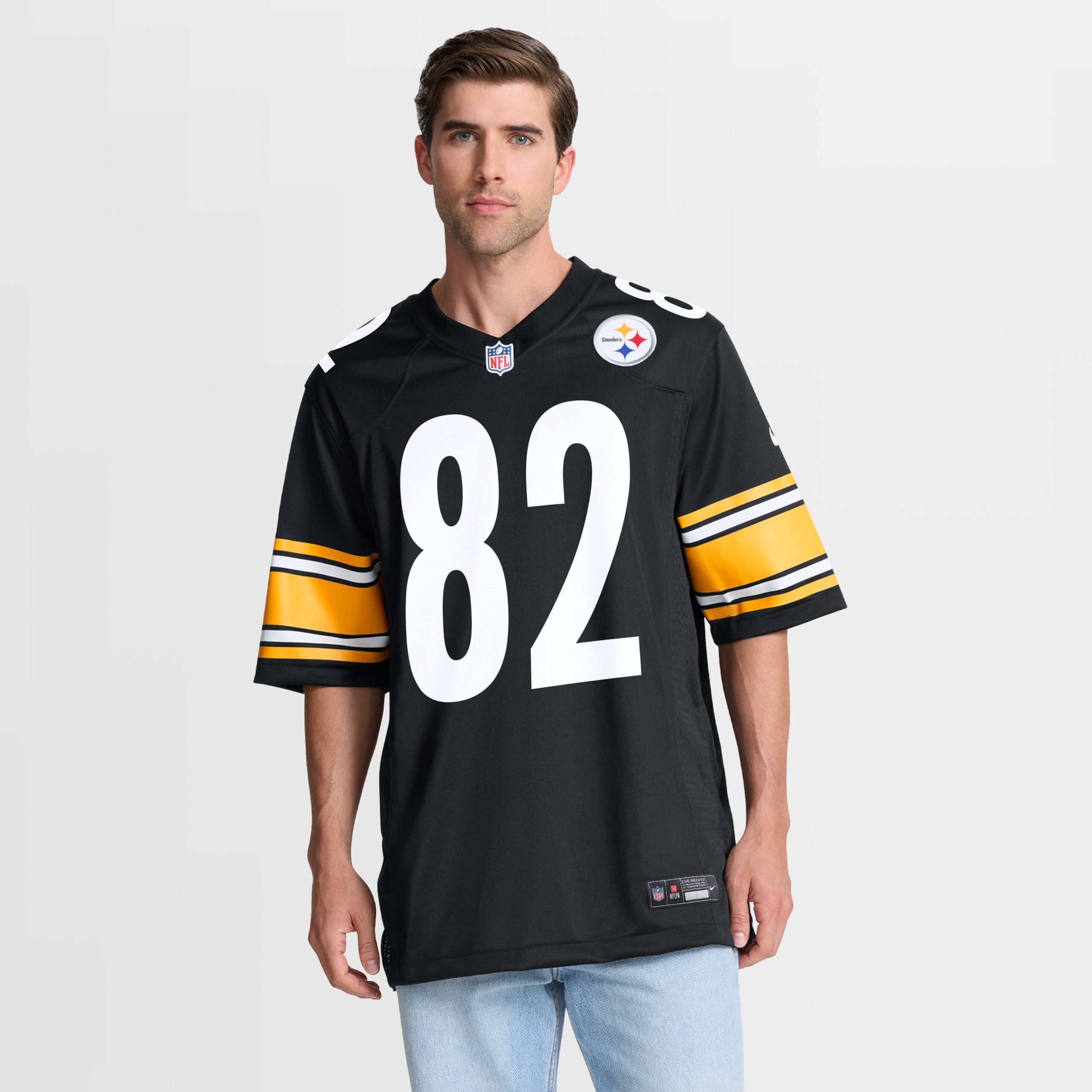 Isaiah Hodgins Pittsburgh Steelers Nike Team Game Jersey - Black - Image 3