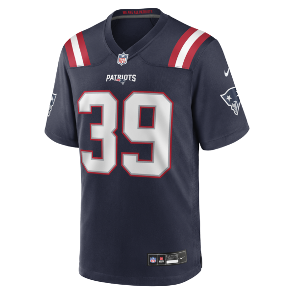 Tyron Herring New England Patriots Nike Team Game Jersey - Navy