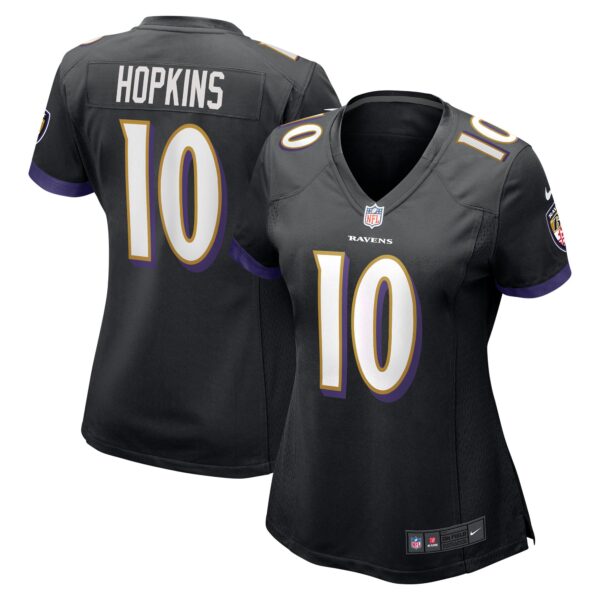 DeAndre Hopkins Baltimore Ravens Nike Women's Alternate Game Jersey - Black