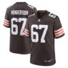 LaDarius Henderson Cleveland Browns Nike Team Game Jersey - Brown