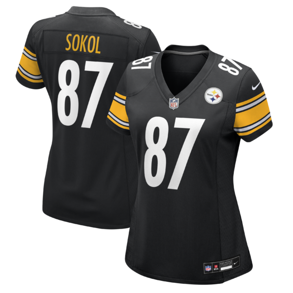 Matt Sokol Pittsburgh Steelers Nike Women's Team Game Jersey - Black