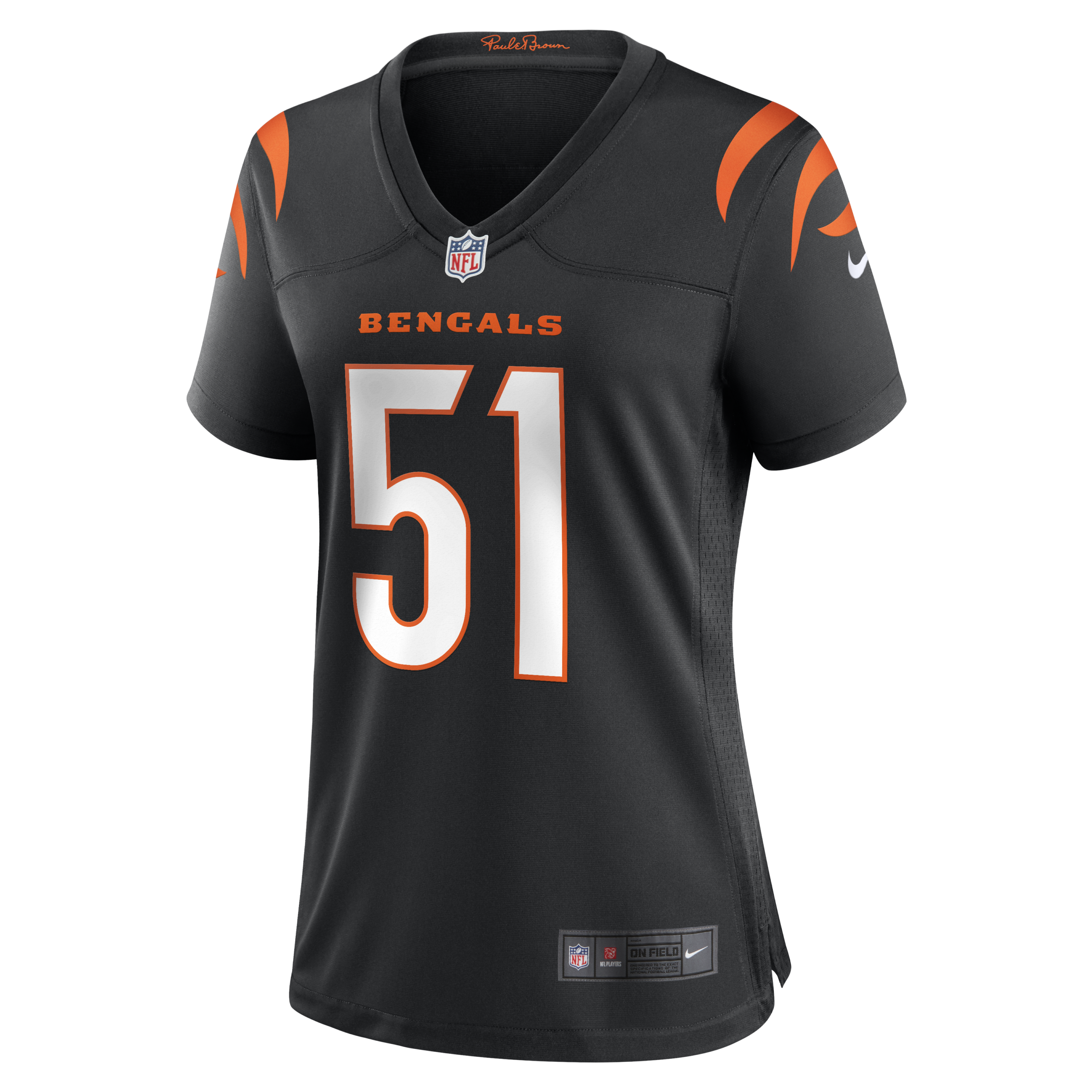 Isaiah Foskey Cincinnati Bengals Nike Women's Team Game Jersey - Black