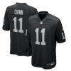 Jeremy Chinn Las Vegas Raiders Nike Team Game Jersey - Black