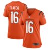 Joe Flacco Cincinnati Bengals Nike Women's Alternate Game Jersey - Orange