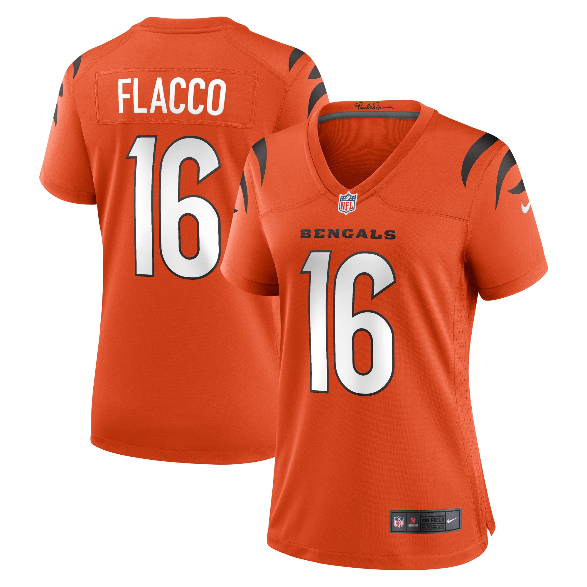 Joe Flacco Cincinnati Bengals Nike Women's Alternate Game Jersey - Orange