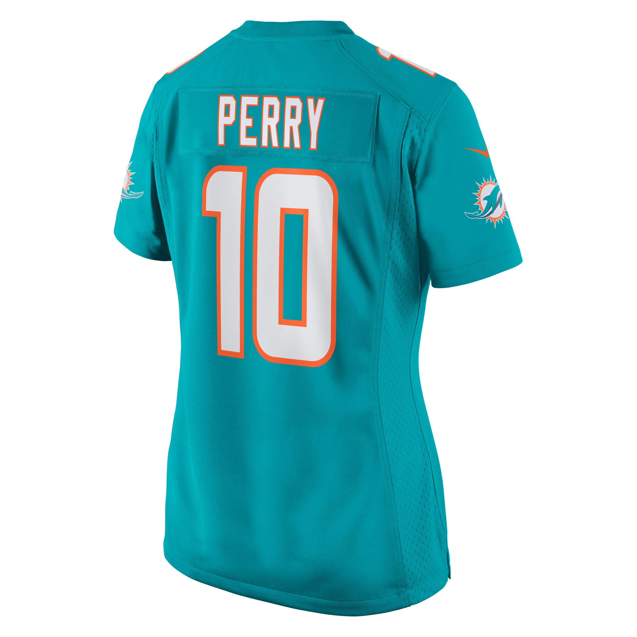 Malcolm Perry Miami Dolphins Nike Women's Game Jersey - Aqua - Image 3
