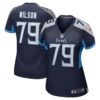 Isaiah Wilson Tennessee Titans Nike Women's Game Jersey - Navy