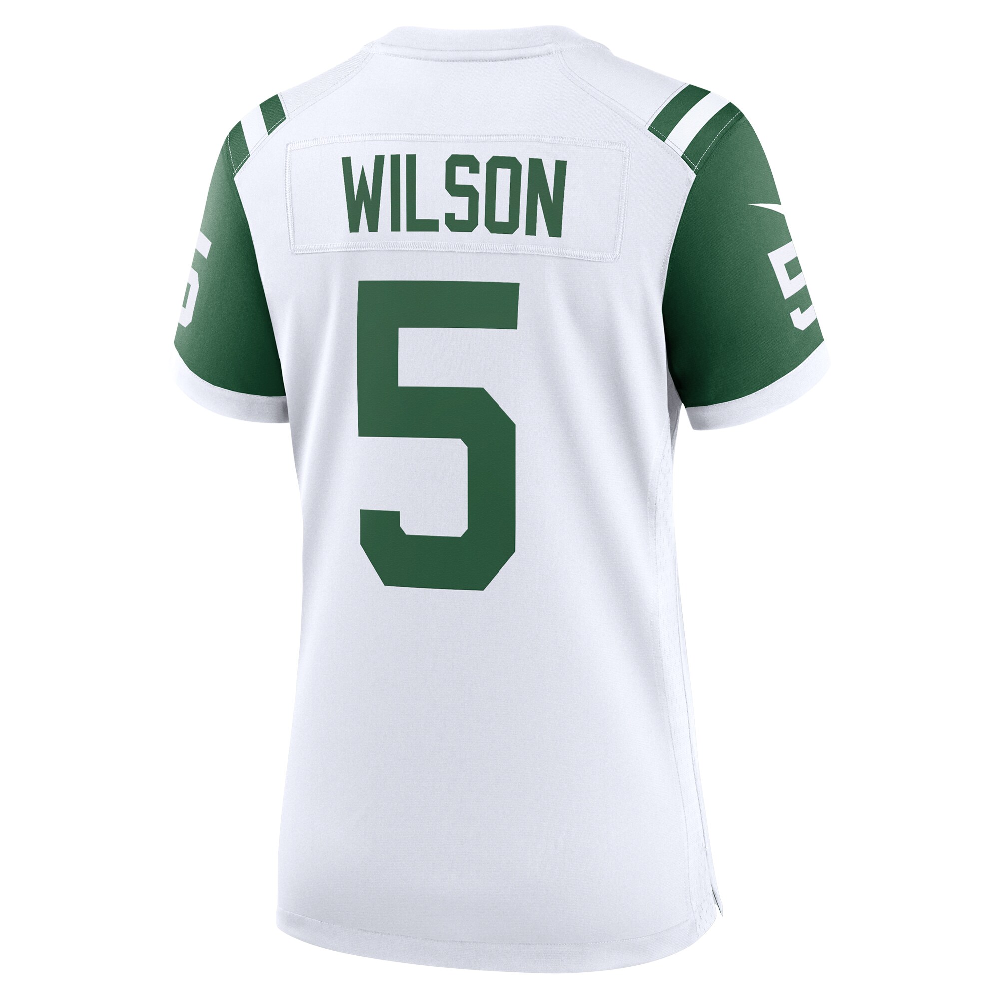 Garrett Wilson New York Jets Nike Women's Classic Alternate Game Jersey - White - Image 3