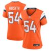 Alex Forsyth Denver Broncos Nike Women's Team Game Jersey - Orange