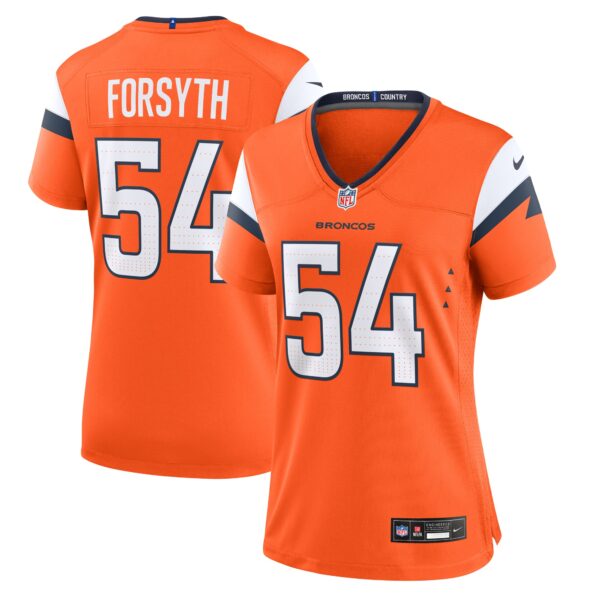 Alex Forsyth Denver Broncos Nike Women's Team Game Jersey - Orange