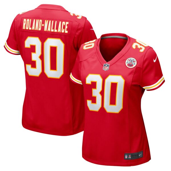 Chris Roland-Wallace Kansas City Chiefs Nike Women's Game Jersey - Red