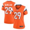 Ja'Quan McMillian Denver Broncos Nike Women's Team Game Jersey - Orange