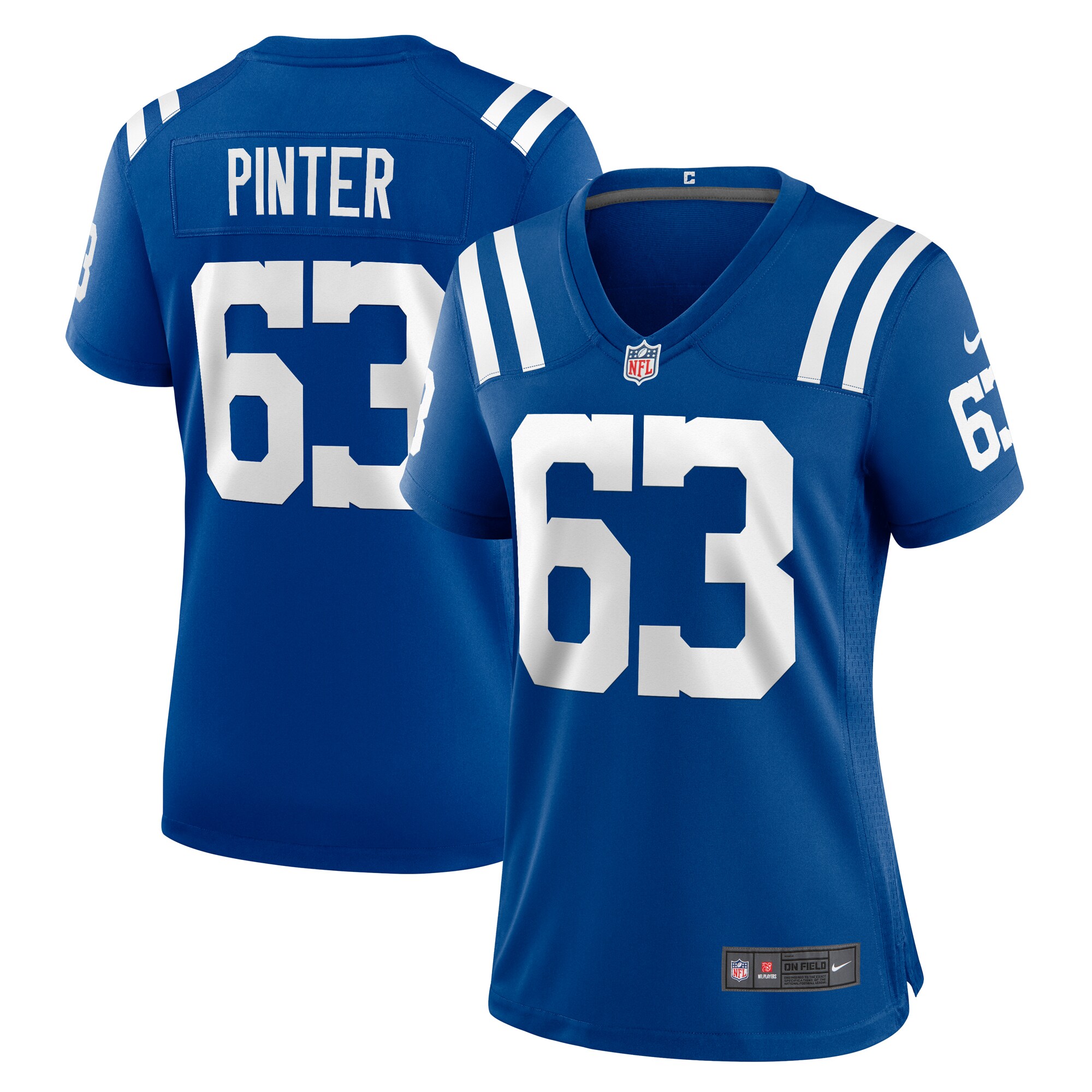 Danny Pinter Indianapolis Colts Nike Women's Game Jersey - Royal