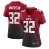 Jamal Anderson Atlanta Falcons Nike Women's Retired Game Jersey - Red