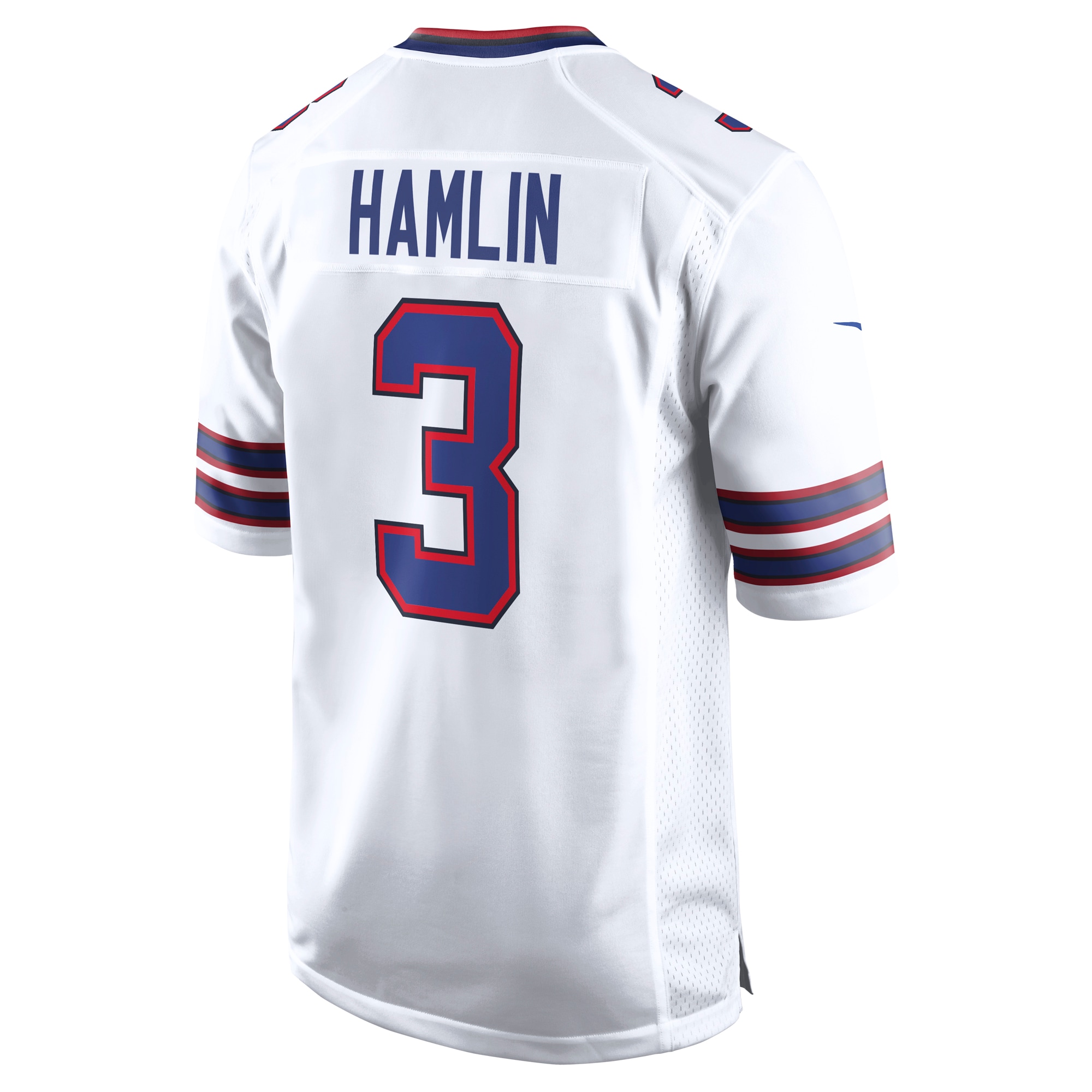 Damar Hamlin Buffalo Bills Nike Game Jersey - White - Image 3