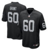 Charles Grant Las Vegas Raiders Nike Team Game Jersey - Black