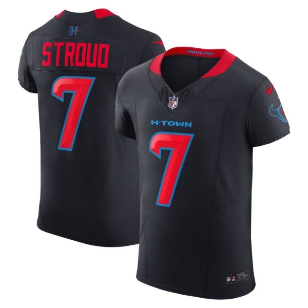 C.J. Stroud Houston Texans Nike Alternate 2 Vapor F.U.S.E. Elite Jersey - Navy