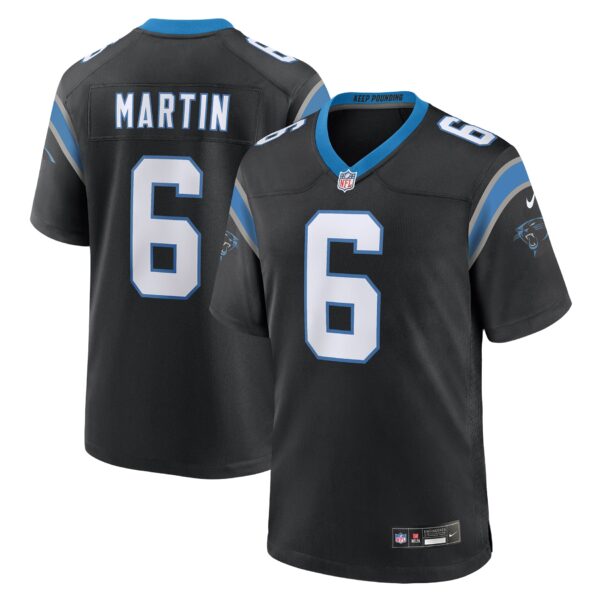 Sam Martin Carolina Panthers Nike Team Game Jersey - Black