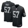 Germaine Pratt Las Vegas Raiders Nike Team Game Jersey - Black