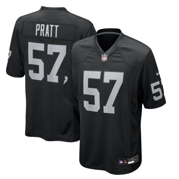 Germaine Pratt Las Vegas Raiders Nike Team Game Jersey - Black