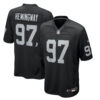 Tonka Hemingway Las Vegas Raiders Nike Team Game Jersey - Black