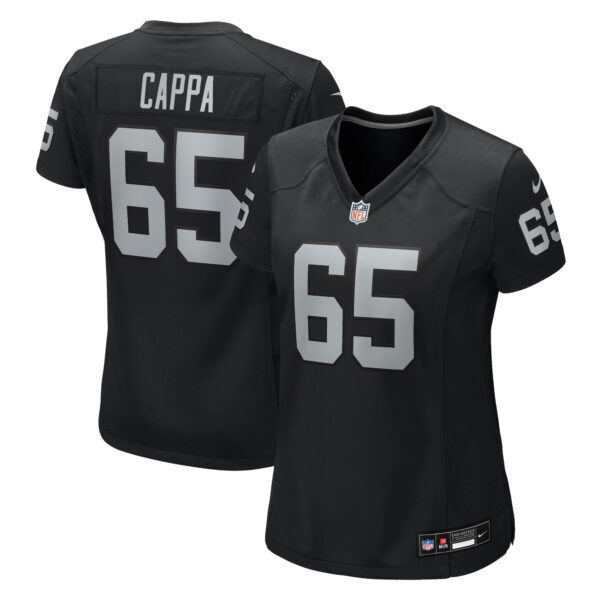 Alex Cappa Las Vegas Raiders Nike Women's Team Game Jersey - Black