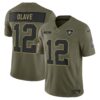 Chris Olave New Orleans Saints Nike 2025 Salute to Service Limited Jersey - Olive