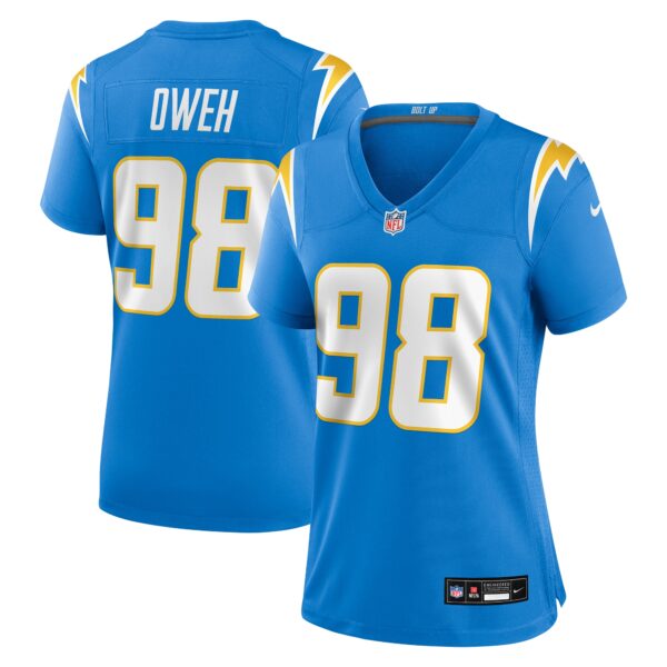 Odafe Oweh Los Angeles Chargers Nike Women's Team Game Jersey - Powder Blue