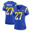 Jarquez Hunter Los Angeles Rams Nike Women's Team Game Jersey - Royal