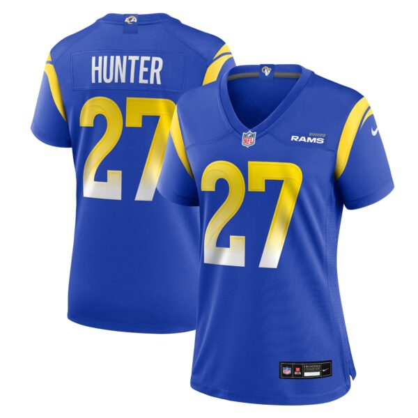 Jarquez Hunter Los Angeles Rams Nike Women's Team Game Jersey - Royal