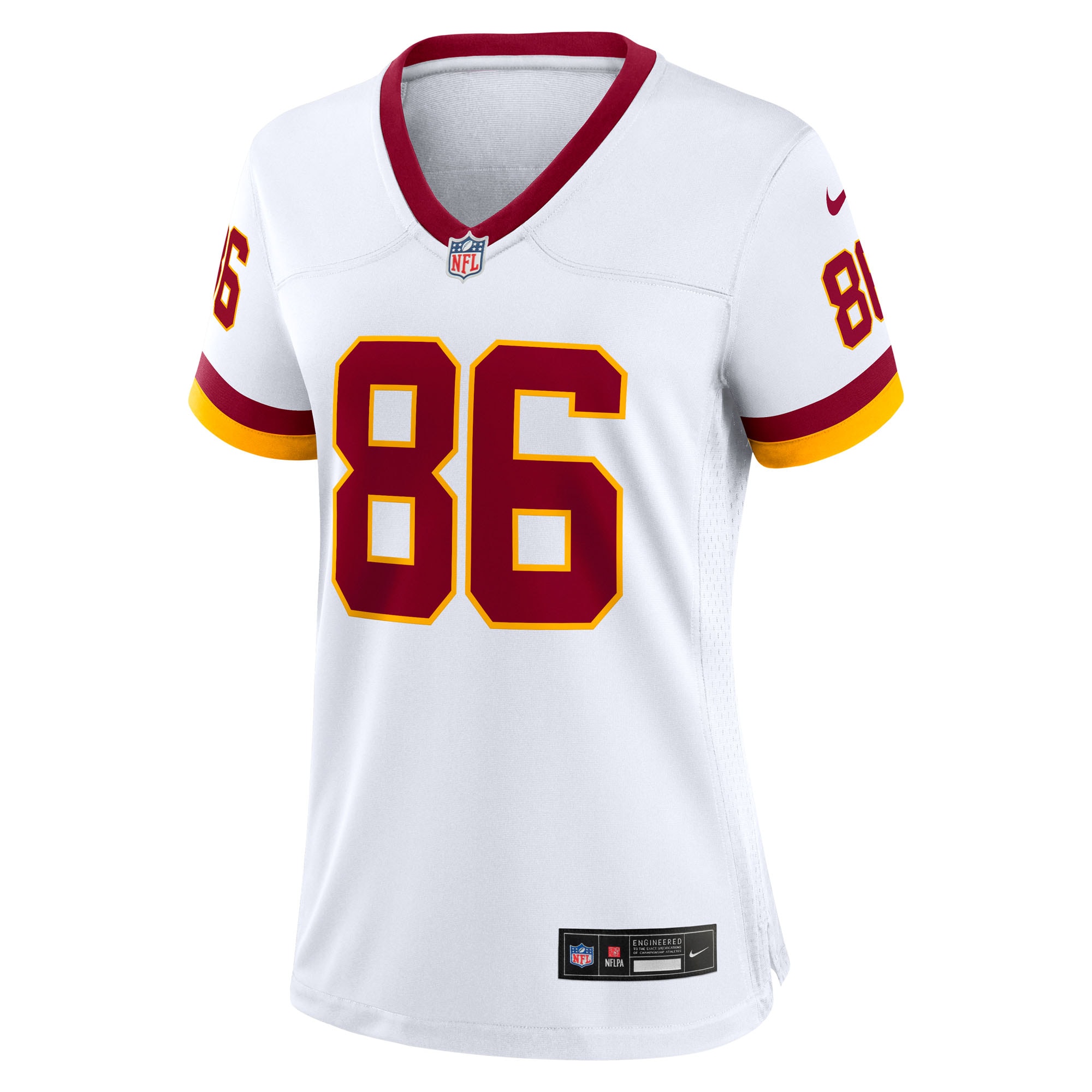 Zach Ertz Washington Commanders Nike Women's Game Super Bowl Era Jersey - White - Image 2