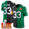 Split Philadelphia Eagles Super Bowl LIX & College Football Vapor Limited Jersey - All Stitched - Cooper DeJean Jersey