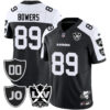 Raiders Vapor Limited Jersey - All Stitched - Honor Jim Otto - Black Alternate - Brock Bowers Jersey
