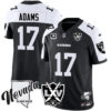Raiders 2024 Vapor Limited Jersey - 65th Anniversary - All Stitched - Black Alternate - Davante Adams - 17 Jersey