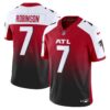 Atlanta Falcons 2024 Vapor Limited Jersey - All Stitched - Red Alternate - Bijan Robinson Jersey