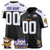 Minnesota Vikings Kings Of The North Patch Vapor Limited Custom Jersey V3 - All Stitched - Black Alternate Jersey